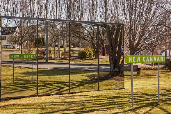 New Canaan New Library Mirror House