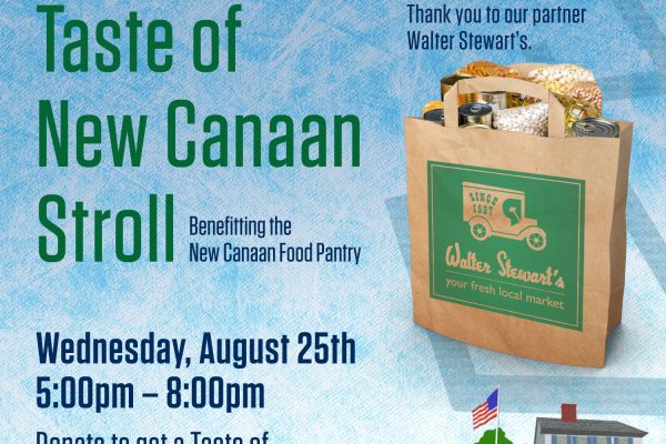 live new canaan taste of new canaan stroll with Food Pantry