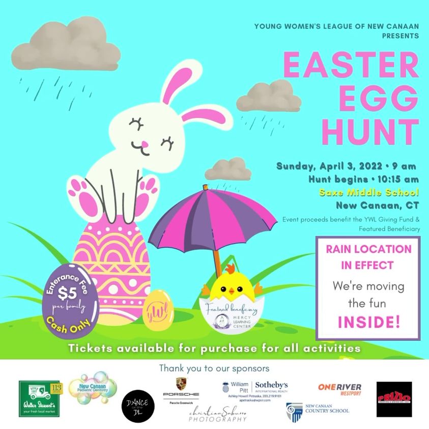 Brochure for the New Canaan 48th Annual Easter Egg Hunt